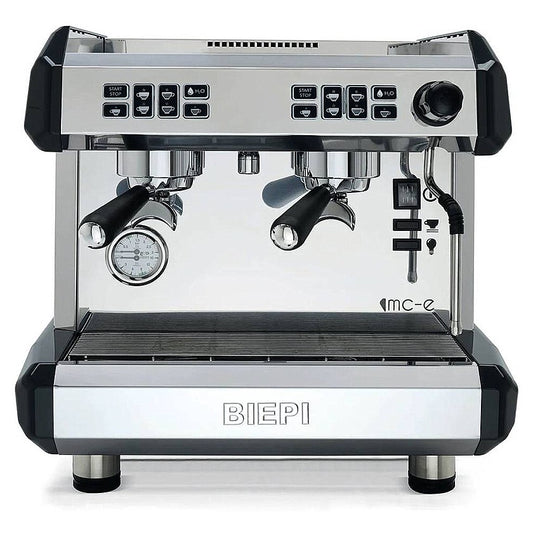 Biepi MC-E Compact 2 Group Espresso Machine Steel Black - Pharaoh's Finest