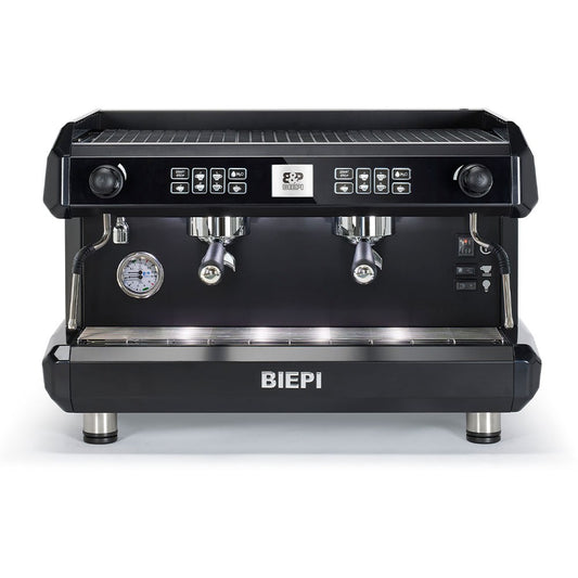 BIEPI MC-E PRO 2 Group Espresso Machine - Traditional Barista Coffee Machine Black - Pharaoh's Finest